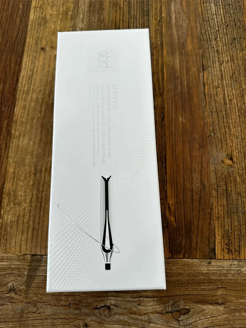 ghd Chronos Styler white  Hair Straightener